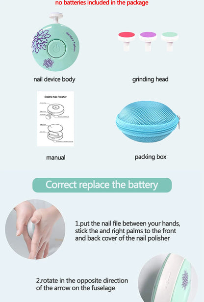 The Velvet Touch Electric Nail Trimmer