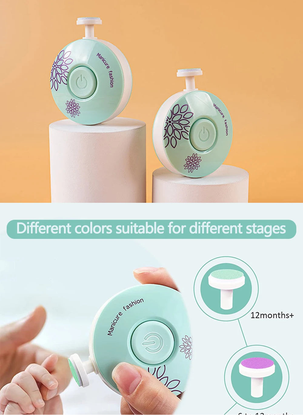 The Velvet Touch Electric Nail Trimmer